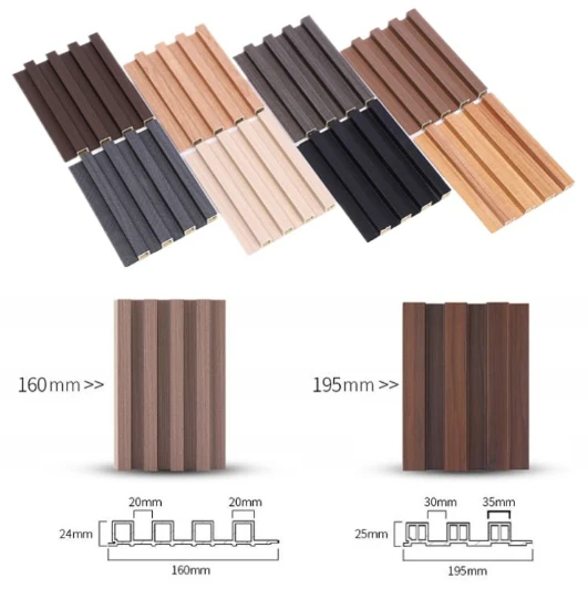 Custom Color WPC Wall Panels factory
