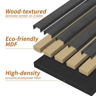 MDF Wood Acoustic Wall Panels