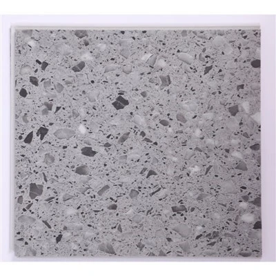 Stone-Textured Waterproof Bathroom SPC Floor