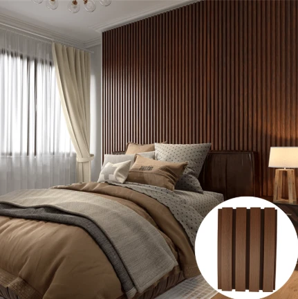 WPC Wooden Indoor Decor Wall Panel factory
